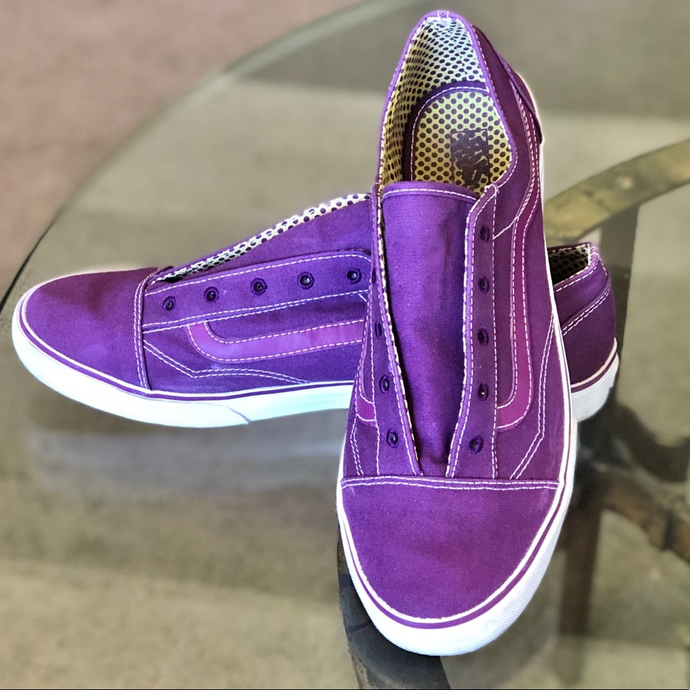 Purple Vans Off The Wall